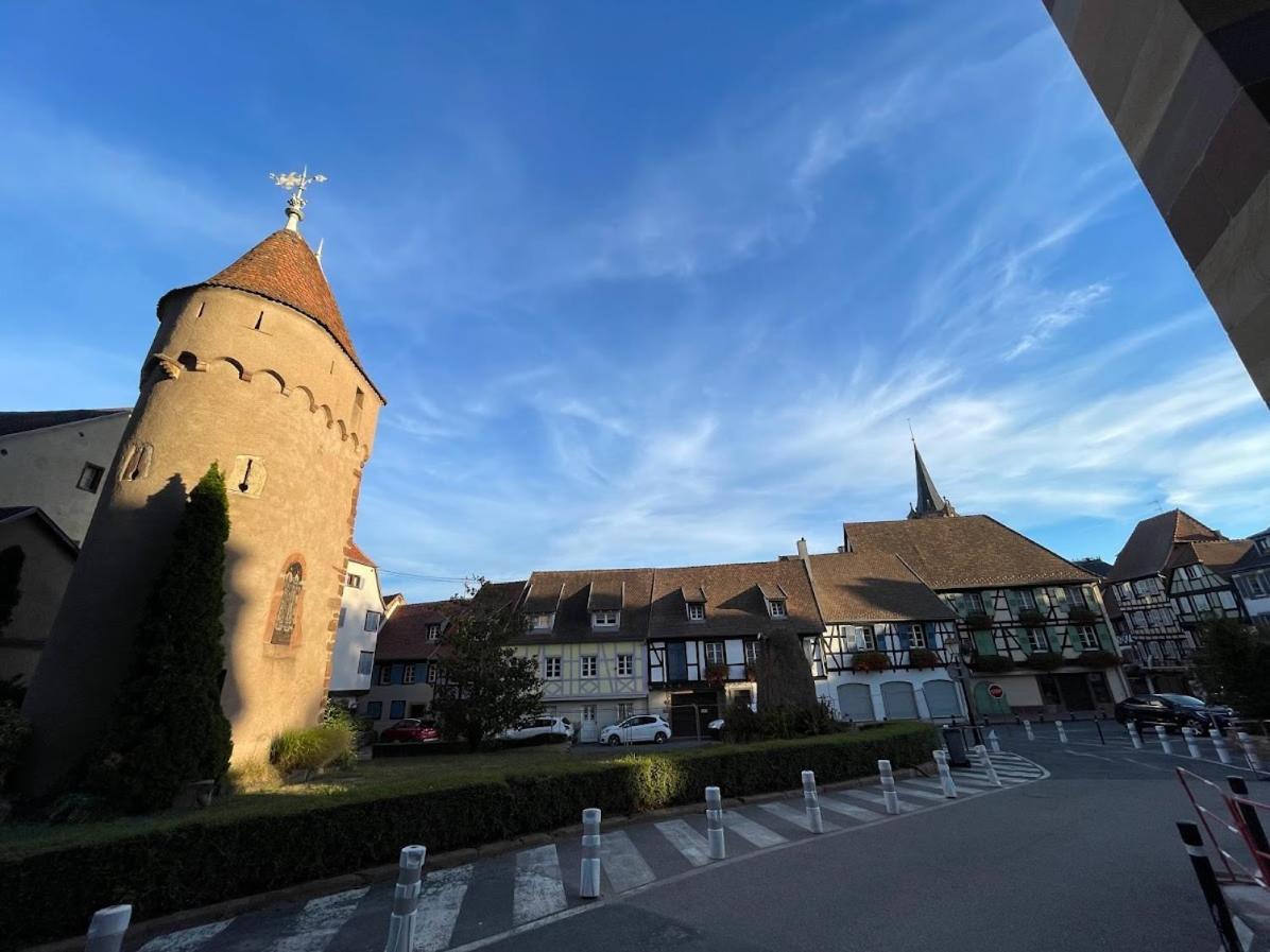 Apartamento Le Beffroi Obernai Exterior foto